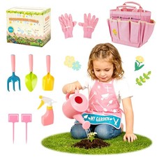 Kit Jardinage Enfant 3+ Ans Extérieur Set Outils Rosa Plastique
