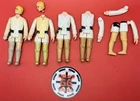 Star Wars LUKE SKYWALKER FARMBOY Vintage Broken Action Figure Lot · For Parts