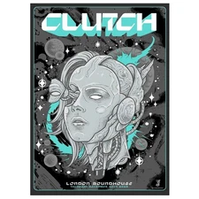 Clutch London Roundhouse December 20 2025 Concert Poster