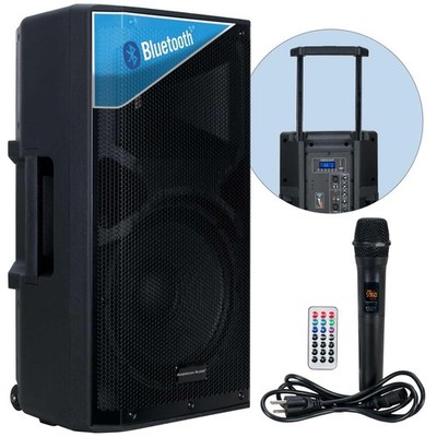 American Audio APX12 GO BT 12'' Portable Battery Powered Active Bluetooth PA S...