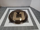 Pyrex Visions Glass Replacement Lid P83C Amber Brown Lid Only