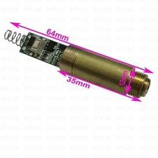 Modulo diodo laser verde 150mW alta qualità 532nm / raggio verde / laboratorio con driver