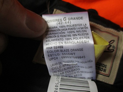 Woolrich Outdoor Guide Collection Down Jacket 42-44 XL Cleaned Great Condition! - Picture 12 of 15