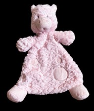 Demdaco Light Pink Giraffe Lovey Plush Stuffed Animal Security Blanket Soft Toy