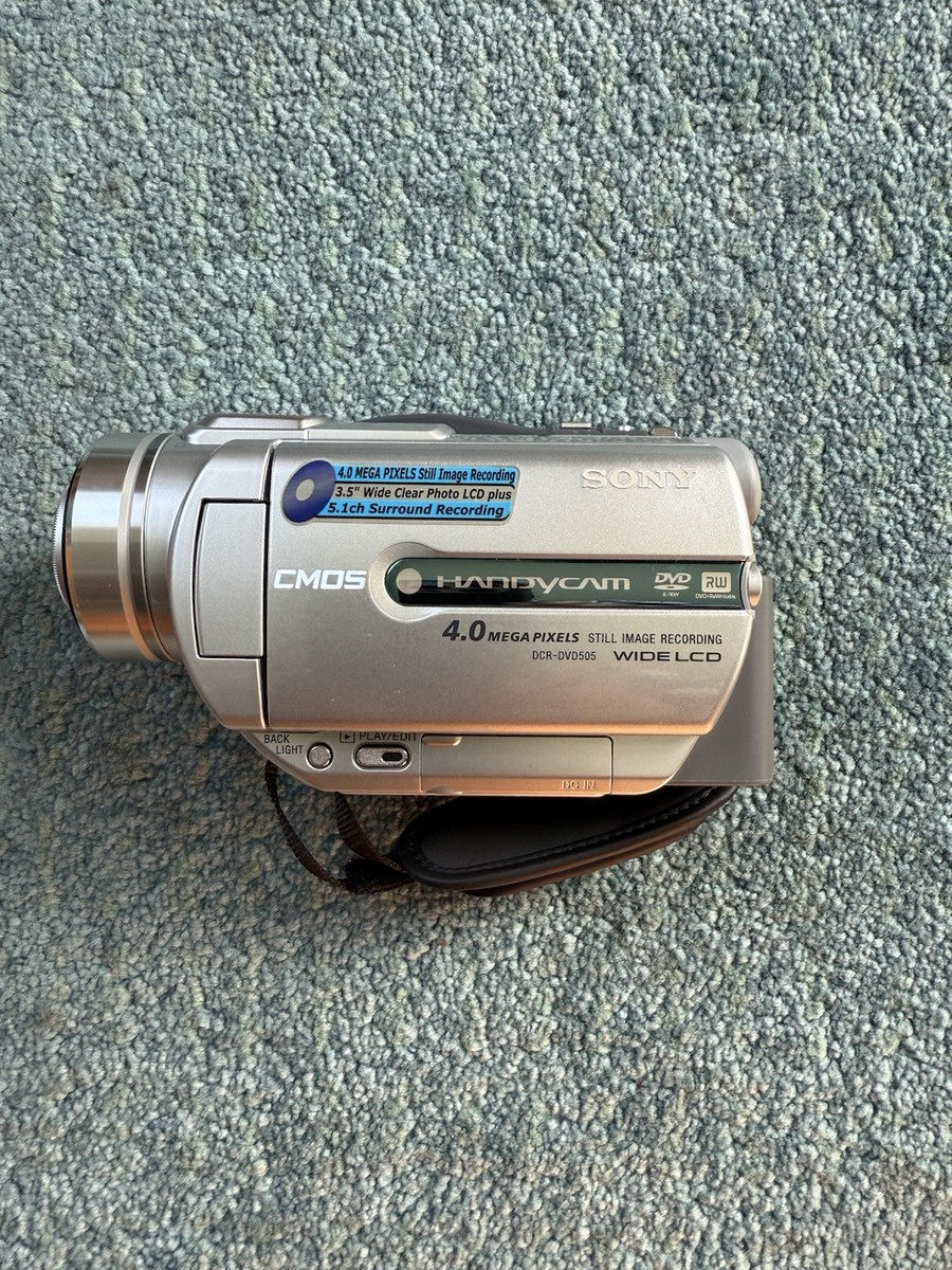 Sony Handycam DCR-DVD505E Camcorder for sale online | eBay