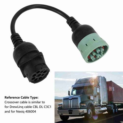 Crossover Cable Diagnostic Over Cable Adapter J1939 CAN3 To CAN1 Secure - Afbeelding 7 van 12