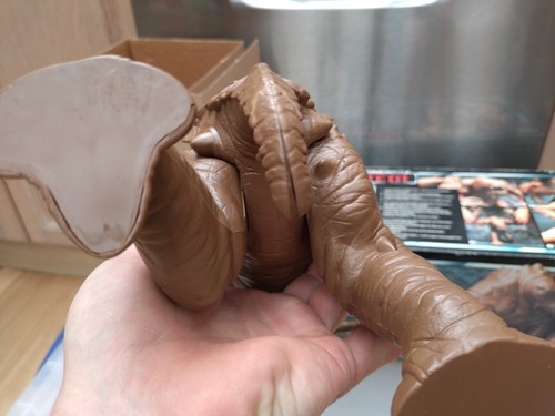Vintage Star Wars Rancor Monster With Original Tri Logo ROTJ Box Boxed & Inserts - Picture 15 of 22