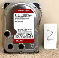 WD Red 4TB NAS Internal Hard Drive HDD WD40EFAX 3.5"--51 HOURS