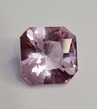 Light Pink Sapphire Asscher Cut 11-13 Ct Natural Certified Loose Gemstone SP1836