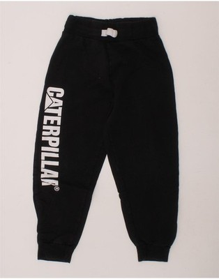 CATERPILLAR Jungen Grafik Trainingshose Jogginghose 4-5 Jahre schwarz BG03