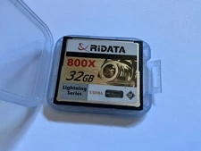 1pcs 32gb RIDATA UDMA  speed 800x   CF I compactflash memory card Nikon,canon