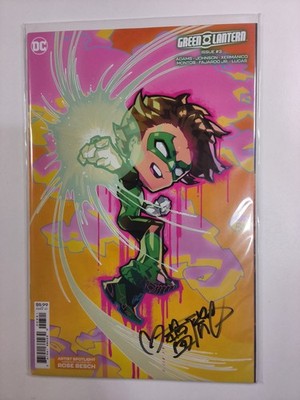 Green Lantern #3 Rose Besch Variant Signed w/COA (2023)