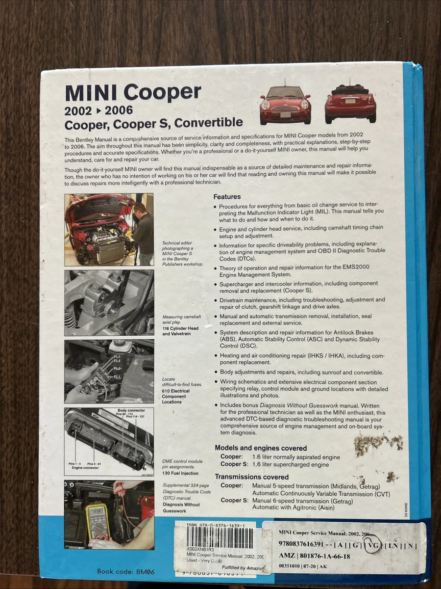 Service & Repair Manuals for Mini Cooper for sale | eBay