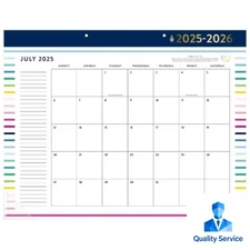 Emily Ley for At-A-Glance Standard Desk Happy Stripe July 2025 to June 2026