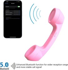 Retro Phone Handset with Wireless Bluetooth and USB Handsets for Cell Phones