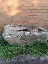 Antique stone trough Garden Planter Original Hand Made Sandstone