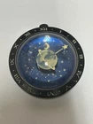 Vintage Westclox Celestial Art Deco Paperweight Clock Earth Moon Stars