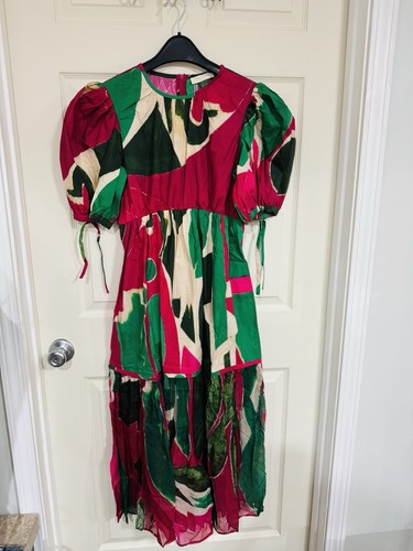 Ulla Johnson Collage Robe Taille 2 - Photo 7 sur 8