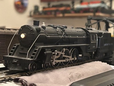 Vintage Metal 1960 HO Fleischmann 1366 Locomotive Union Pacific Tested Working!