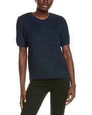 Vince Camuto Wool-Bend Crewneck Sweater Women's