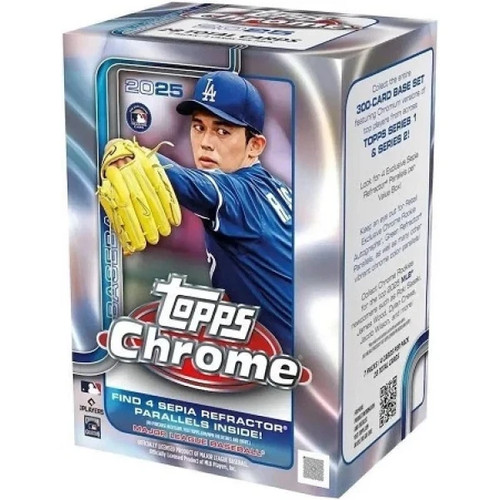 2025 Topps Chrome Baseball Blaster Box