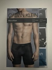 Calvin Klein microfiber Stretch boxer brief 3 pack - Small