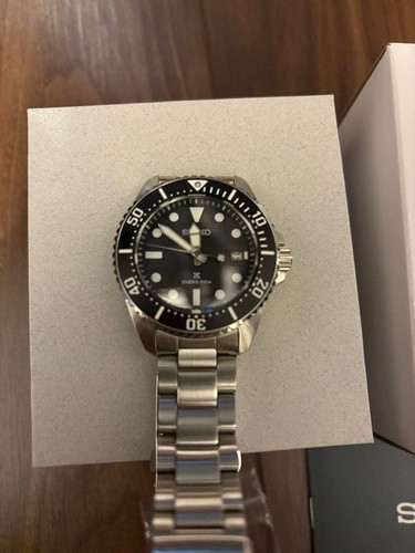 Seiko Prospex SBDJ063 Cal.V157 Plongeurs 200m Date Boîte Solaire Montre Hommes - Photo 6 sur 6