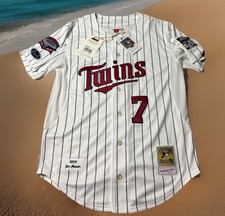 MITCHELL & NESS AUTHENTIC MINNESOTA TWINS M $325 RETAIL JOE MAUER JERSEY