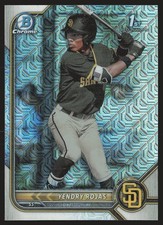 2022 Bowman Chrome #BCP-178 Yendry Rojas Prospects Mojo Refractor