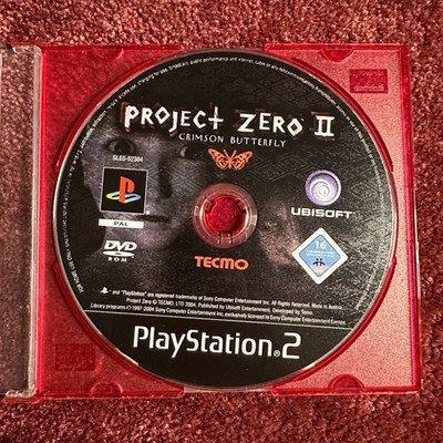 Project Zero 2 Crimson Butterfly PS2 Spiel Sony Playstation 2  Nur Disk