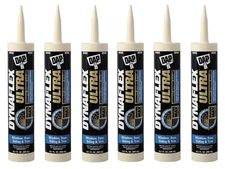 18213 6 Pack 10.1 Oz. Dynaflex Ultra Advanced Exterior Sealant, Beige