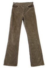 Vtg 70s LEVIS LEVI  S USA 31 x 34 8 10 M Bell Bottom Flare Bootcut Corduroy Pants