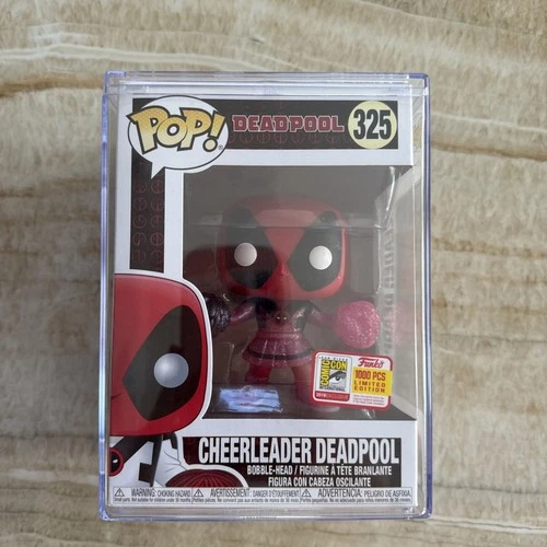 Funko Pop! Vinyl: Deadpool Cheerleader SDCC 2018 1000pcs In Popshield Armor