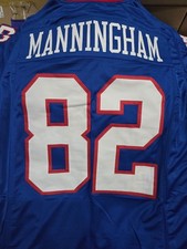#019 - THROWBACK LIVE SIGNED MARIO MANNINGHAM CUSTOM GIANTS JERSEY