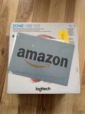 Logitech Zone Vibe 100 Lightweight Wireless Over Ear Headphones Pink