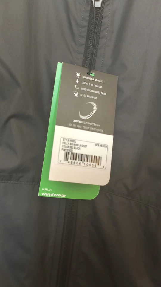 NWT Zero Restriction Packable Jacket ~ Men's Medium ~ (XYZ - Image 4 of 4