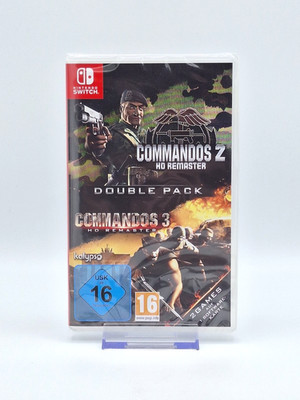 Commandos HD Remasters Double Pack - Teil 2 + 3 - Nintendo Switch - Neu & OVP