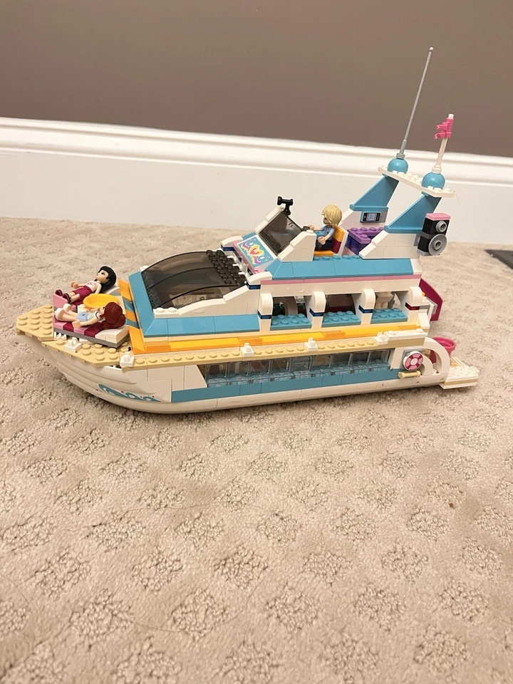 LEGO Friends: Dolphin Cruiser (41015) 100% Completo Sin Caja Sin Manual Juego Retirado Foto 2 de 4