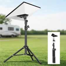 Starlink Mini Tripod Mount with Adapter - Height Adjustable 360 Tilt, Compati