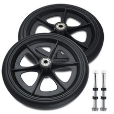 8 Inch Wheel Wheel chair Front Wheels Rollator Universal Wheels Walker anti Slip