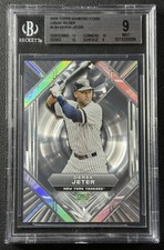 DEREK JETER BGS 9 2025 TOPPS DIAMOND ICONS #LS-4 LIQUID SILVER SSP YANKEES 099