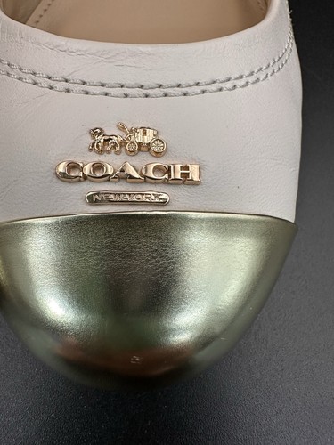 Ballerine Coach Chelsea con punta a cappuccio a contrasto taglia 6,5 - Foto 4 di 19