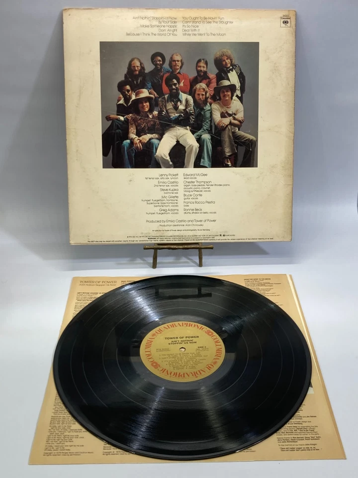 Tower Of Power Ain't Nothin' Stoppin' Us Now Vinyl LP 1976 Columbia Record - Image 4 of 4