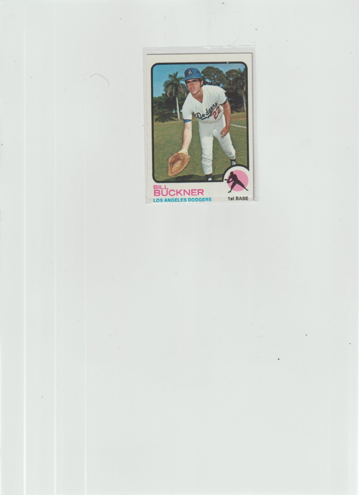 1973 topps #368 Bill Buckner DODGERS