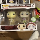 Funko Pop! Upside Down ELEVEN / BARB 2 PACK ECCC Shared Sticker STRANGER THINGS