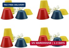 Rubber Winter Golf Tees Indoor Multi-Coloured with Different Heights -16 Pcs