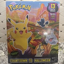 2025 Pok mon Battle Figure Multi-Pack Countdown to Halloween Advent Calendar