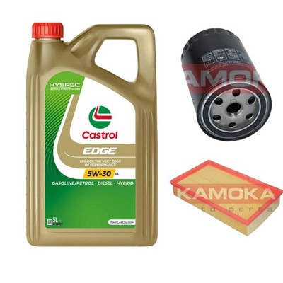 Inspektionspaket Castrol EDGE Titanium FST 5W-30 5L für VW Passat Variant 1.9