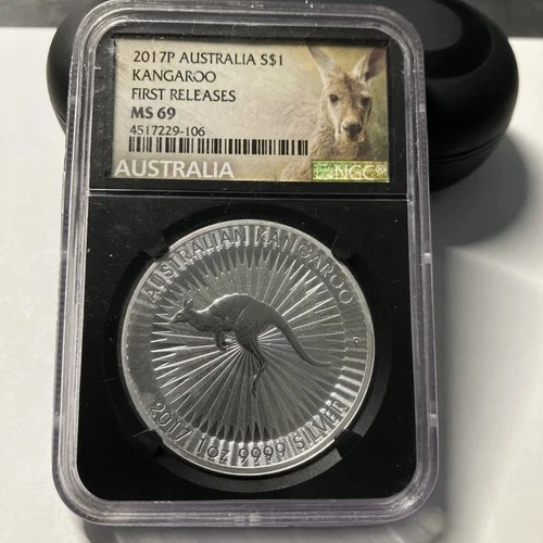 2017-P Australia SILVER Kangaroo NGC M69, First Releases 4517229-106