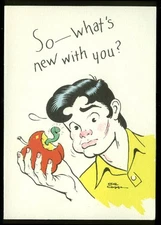 Al Capp Li'l Abner So What's New With You? greeting card 1950s